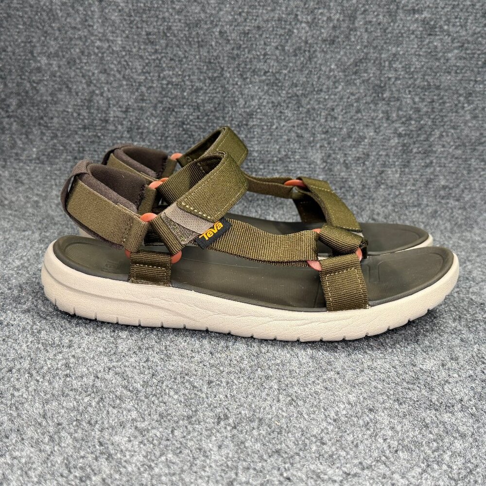 Teva Sanborn Universal Sandals Men's Size 10 Green Athletic Outdoor Hiking Water